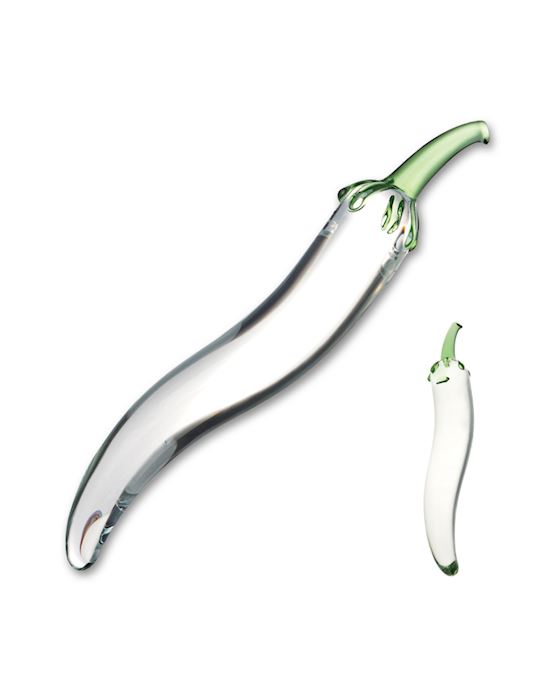 Glas Naturals Chili Pepper Glass Dildo