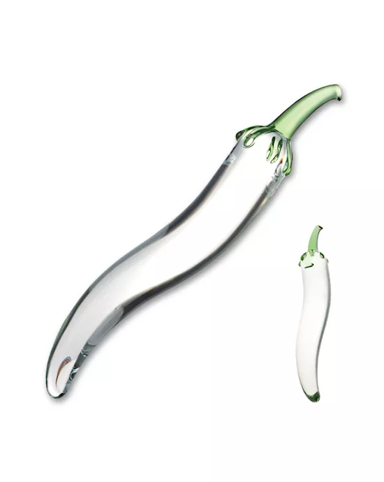 Glas Naturals Chili Pepper Glass Dildo