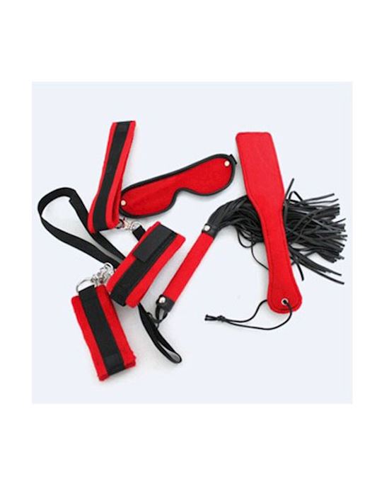 6 Piece S&m Bondage Kit