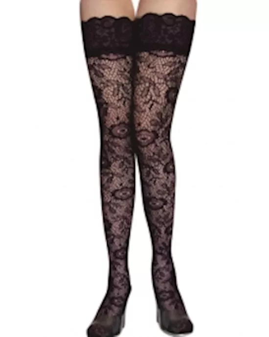 Fashion Figured Tattoo Knee High Stockings
