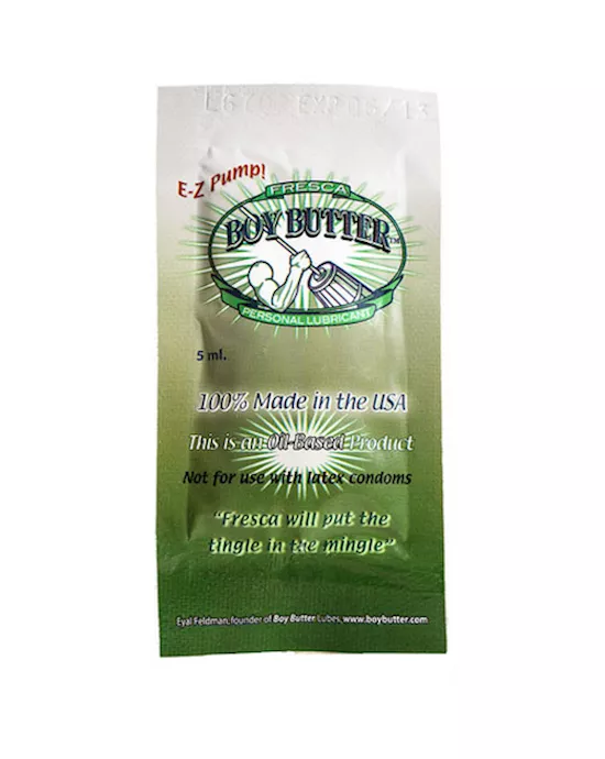 Boy Butter Fresca 5ml Sample