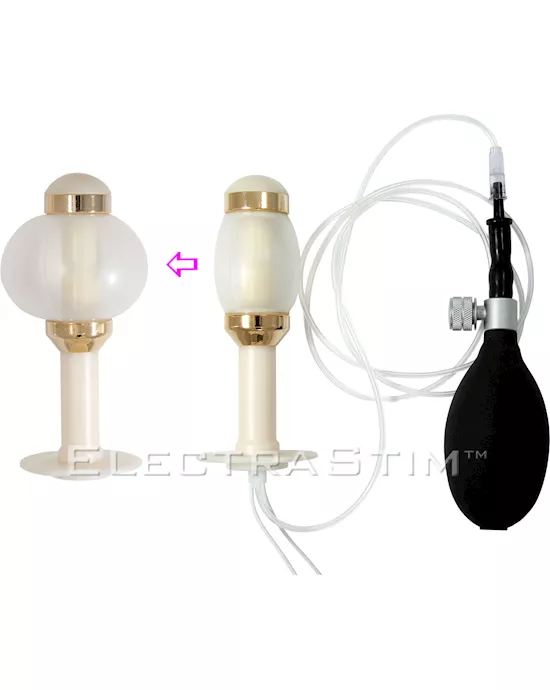 Inflatable Radial Contact Dildo