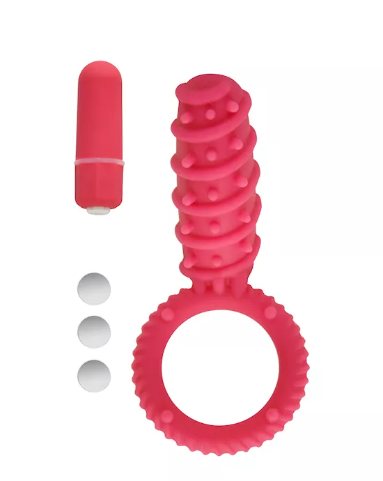 Simply Silicone 10X Love Button Ring