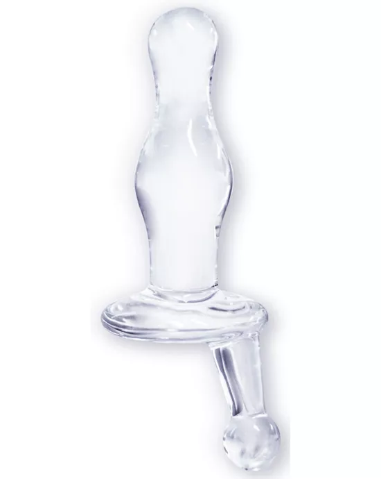 Buttmans Viewable Glass Butt Plug Curves