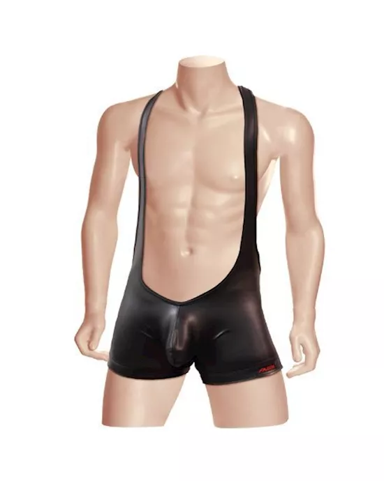 Wet Look Singlet Large
