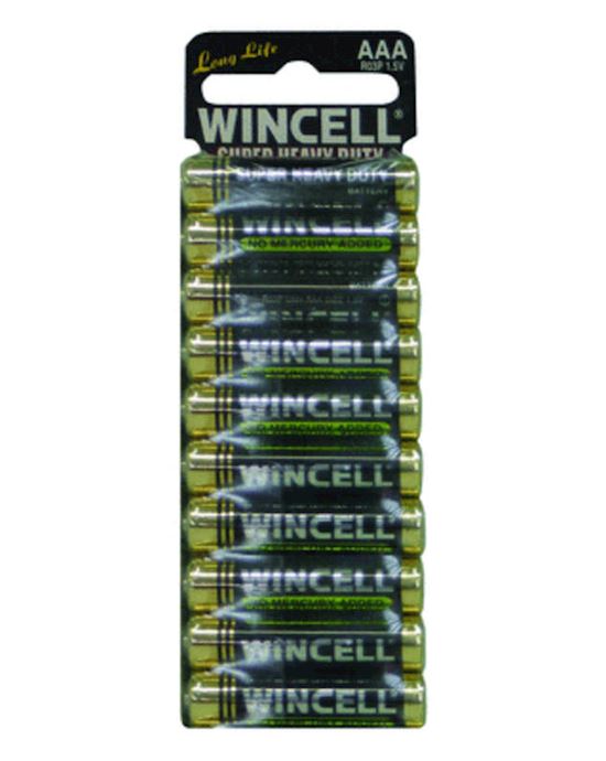 Wincell AAA Super Heavy Duty Carded 10 pack