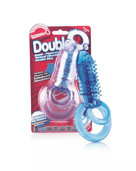 Double O 8 Vibrating Ring