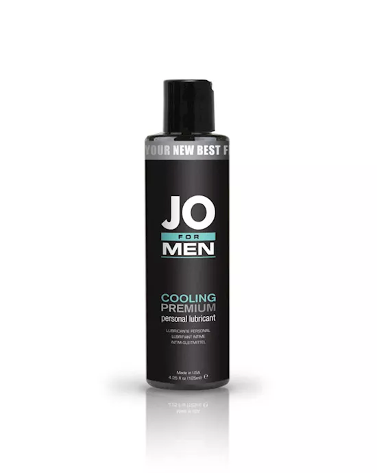 JO for Men Premium Lubricant Cool 4 floz/120ml