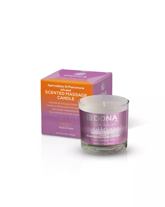 Dona Scented Massage Candle Tropical Tease 225 m