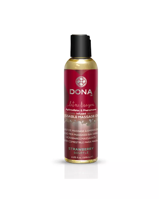 Dona Kissable Strawberry Massage Oil - 100ml