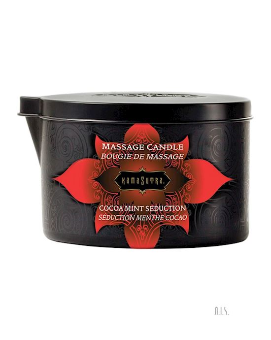 Kama Sutra Massage Candle Cocoa Mint Seduction