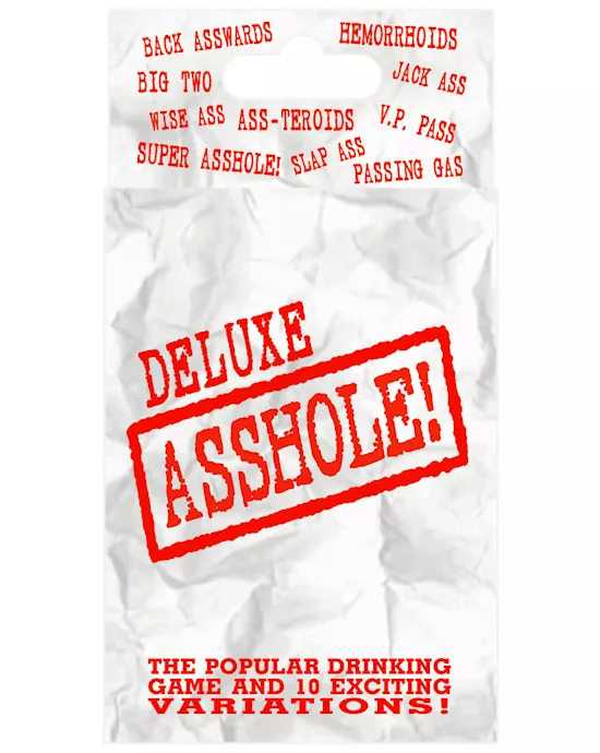 Deluxe Asshole Card Game