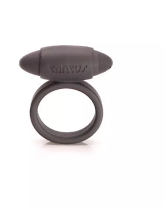 Vibrating Super Soft C-Ring Black
