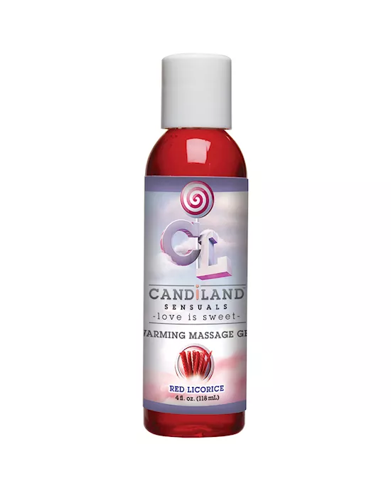 CANDiLAND SENSUALS Warming Massage Gel Strawberry Bon Bon
