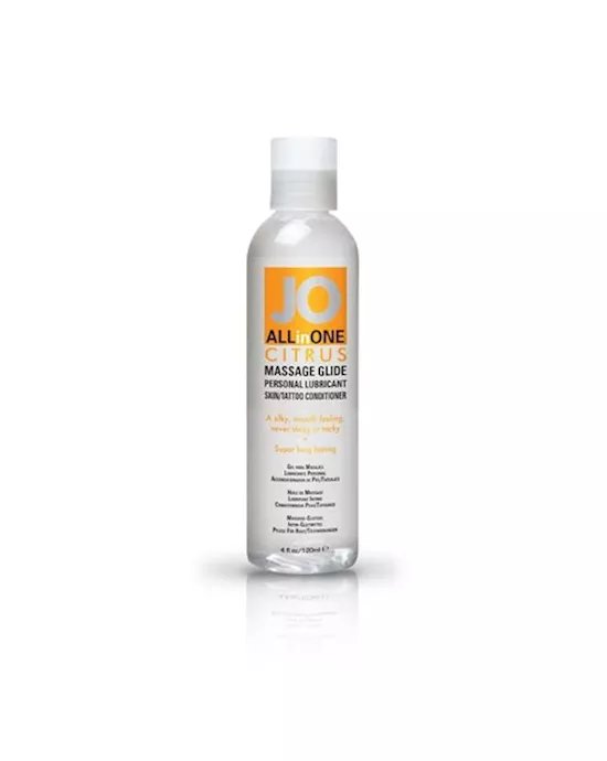JO Sensual Massage Glide Citrus 4oz 118ml