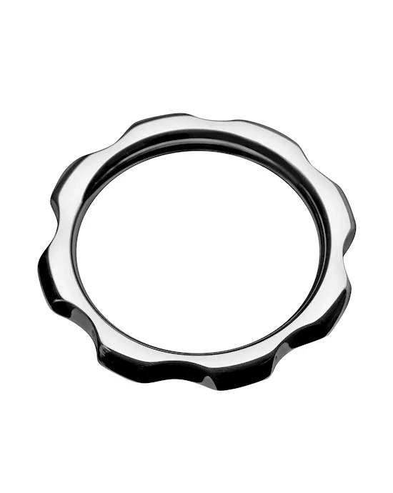 Gear Head Metal Cock Ring- 175 inch