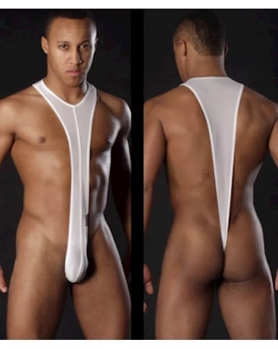 White Classic Man Underwear Large