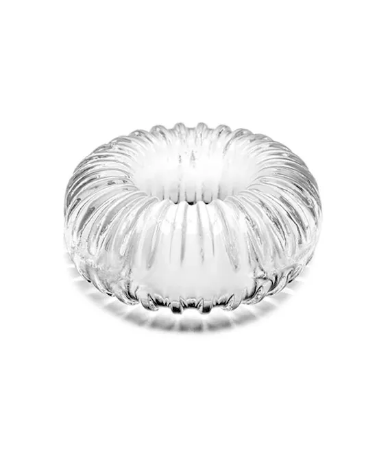 Ribbed Ring Clear