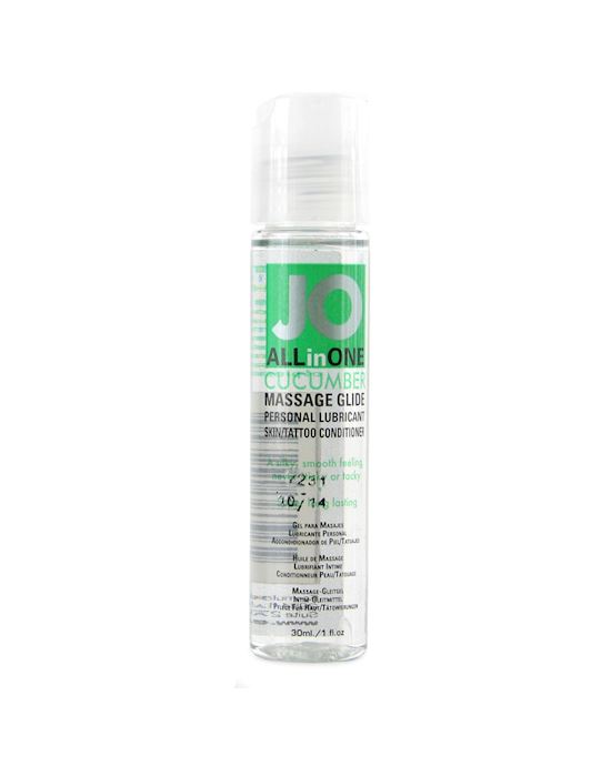 Jo Massage Glide Cucumber 1oz 30ml