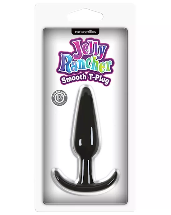 Jelly Rancher T-Plug Smooth Black