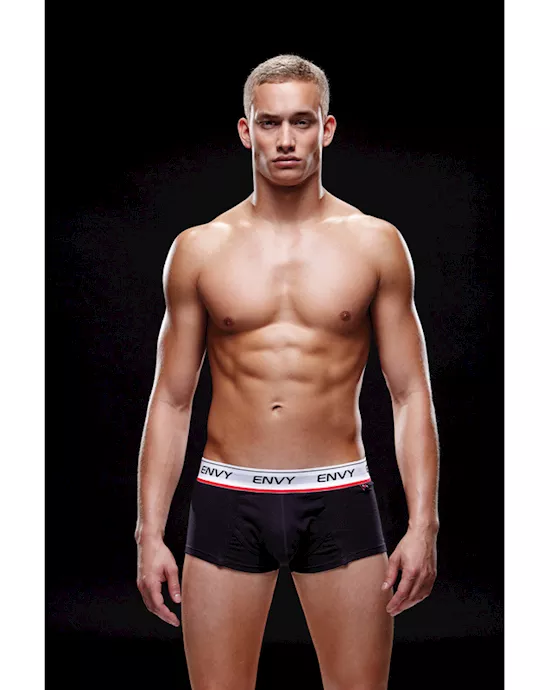 Envy Logo Elastic Low-Rise Brief S M Black