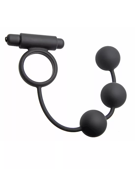 Vibrating Cock Ring and Anal Balls