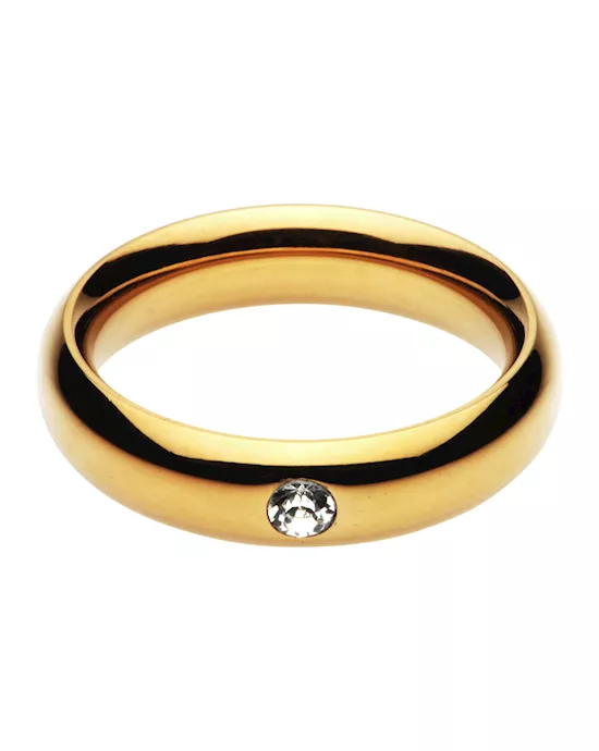 Kings Diamond Crown Cock Ring- 175 Inch
