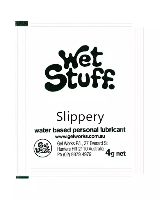 Wet Stuff Slippery 4 G Sachet