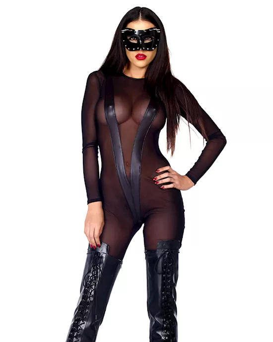 Safeword Mesh Catsuit M L