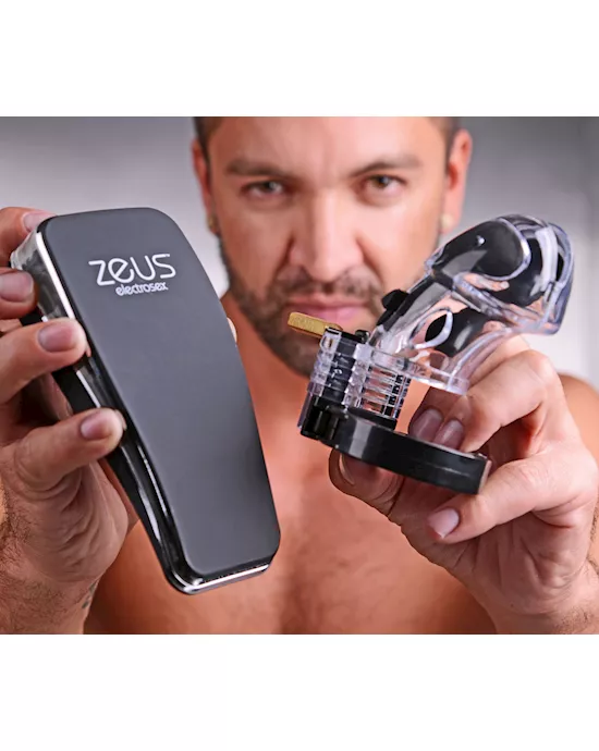 Voice Controlled E-stim Chastity System