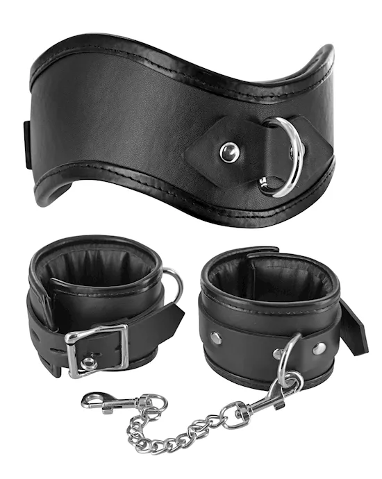 Padded Locking Bondage Set