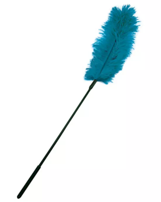 Ostrich Tickler Teal