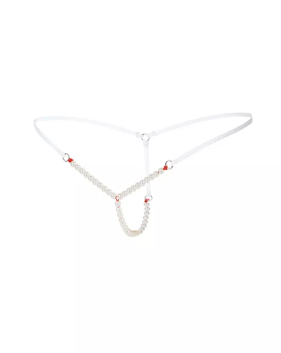 Sultry Pearl String Thong