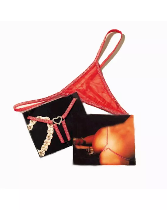 Diamond Heart G-String