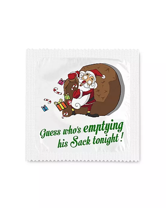 Funny Condom Guess whos emptying his sack tonight!