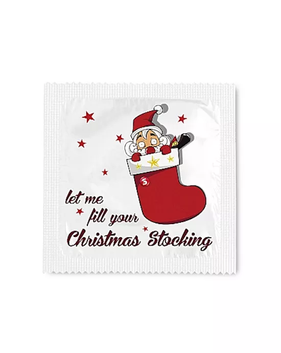 Funny Condom Let me fill your Christmas Stocking
