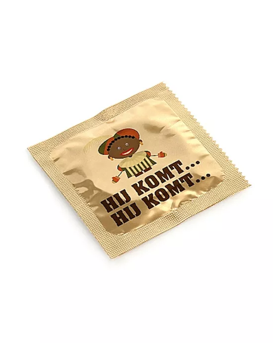 Funny Condoom Hij Komt Hij Komt