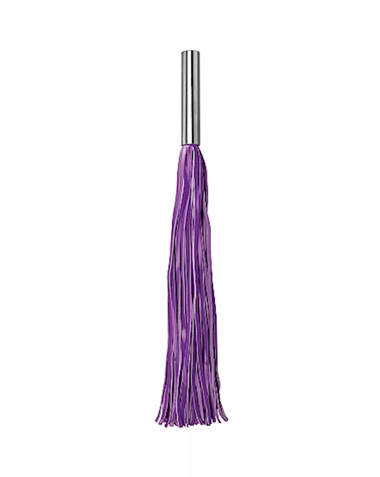 Leather Whip Metal Long