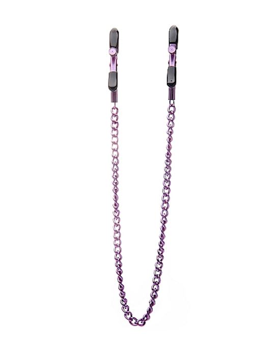 Adjustable Nipple Clamps Purple