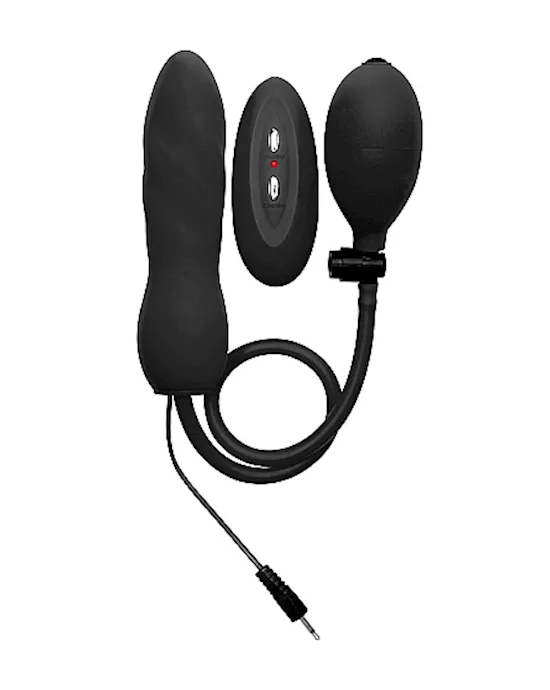 Inflatable Vibrating Silicone Twist