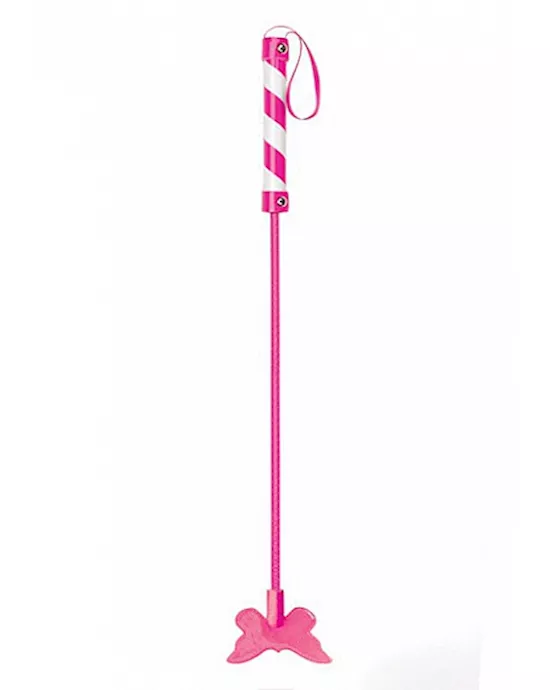 Butterfly Crop PVC Pink White