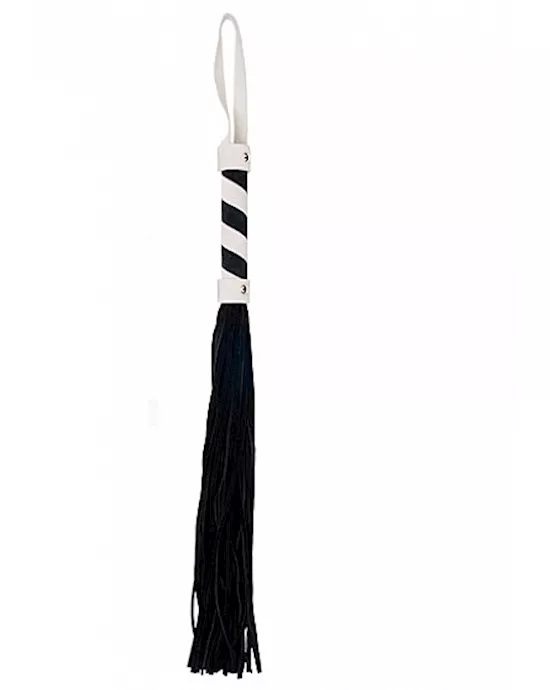 Whip Suede Black White
