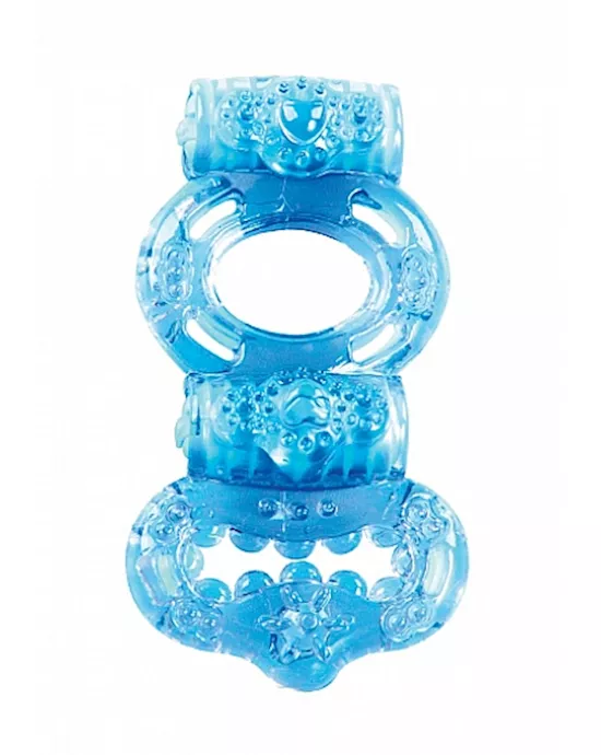 Double Vibrating Twin Ring