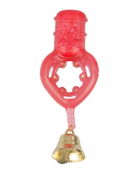 Christmas Cockring Red