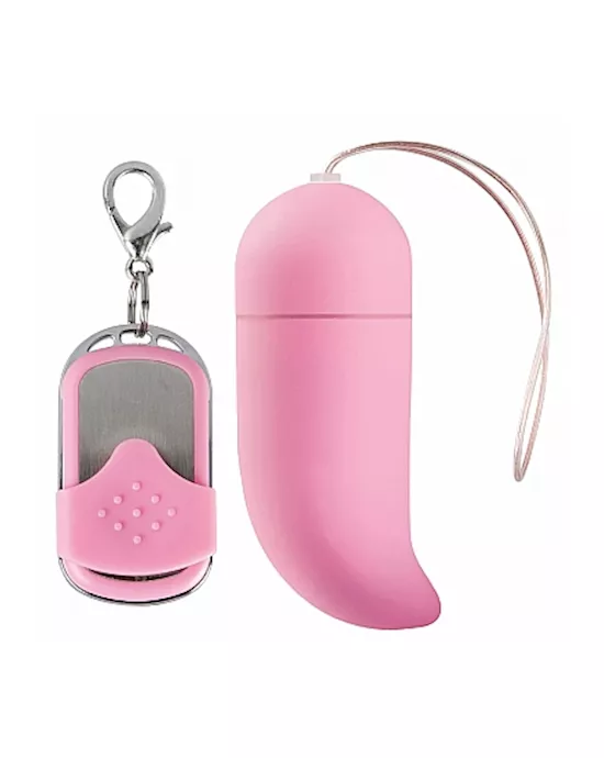 10 Speed Remote Vibrating G-Spot Egg Pink