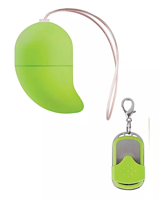 Vibrating G-spot Egg Small Green