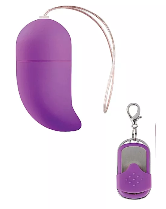 Vibrating G-spot Egg Medium Purple