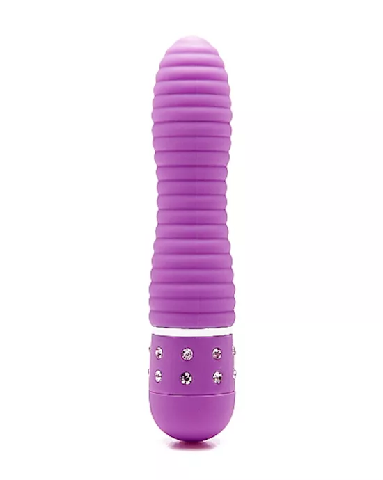 Diamond Ribbing Purple