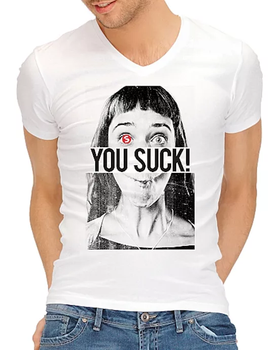 Funny Shirts You Suck XL