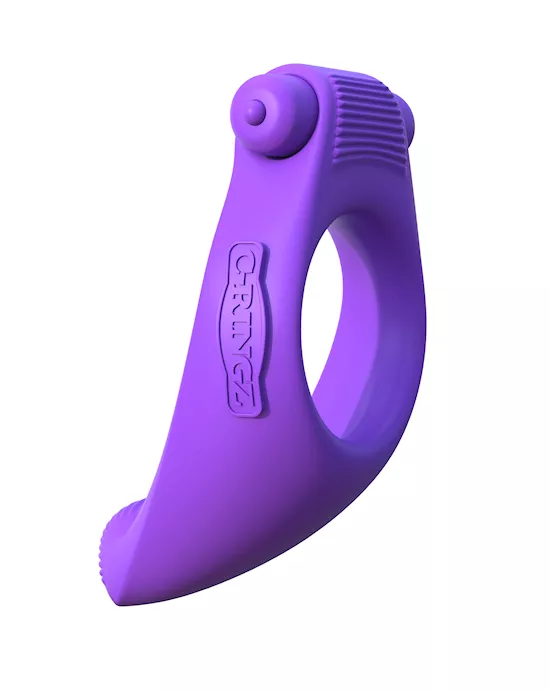 Fantasy C-Ringz Vibrating Silicone Taint-Alizer